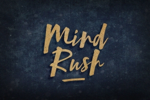 Mind Rush Font Download