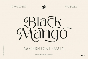 Black Mango Font Download
