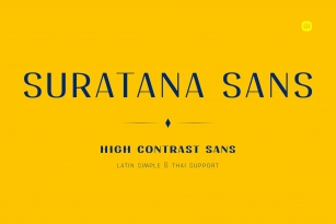 SURATANA SANS Font Download