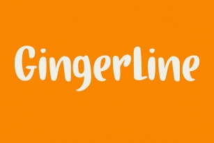 Gingerline Font Download