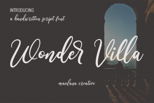 Wonder Villa Font Download