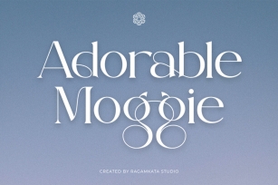 Adorable Moggie Font Download