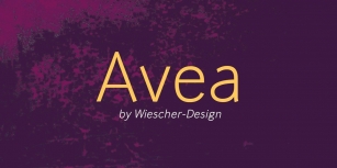 Avea Font Download