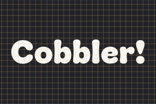 Cobbler Font Download