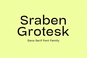 Sraben Grotesk Font Download