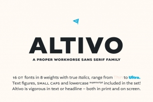 Altivo Font Download