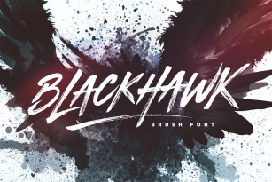 BLACKHAWK Font Download