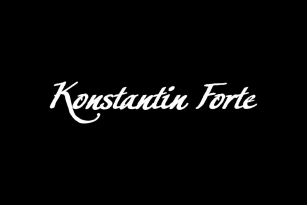 Konstantin Forte Font Download