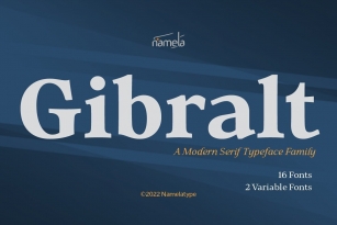 Gibralt Font Download