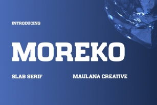 Moreko Font Download