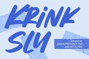 Krinksly Font Download