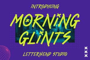 Morning Glints Font Download