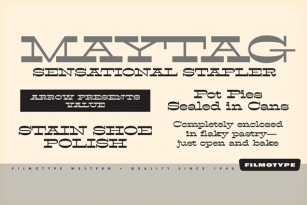 Filmotype Western Font Download