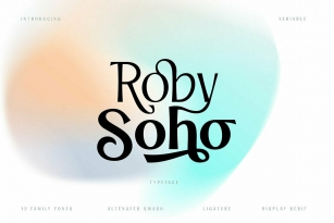 Roby Soho Font Download