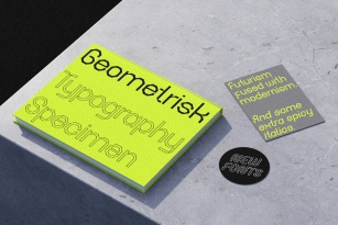 Geometrisk Font Download