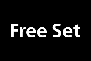 FreeSet Font Download