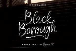 Black Borough Font Download