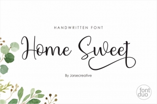 Home Sweet Font Download