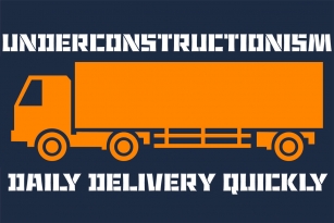 Underconstructionism Font Download