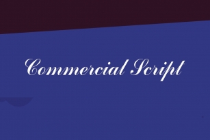 Commercial Script Font Download