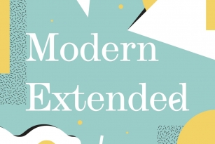 Modern Extended Font Download