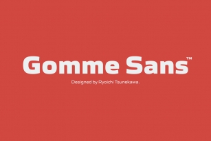 Gomme Sans Font Download