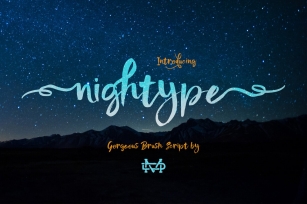 Nightype Font Download