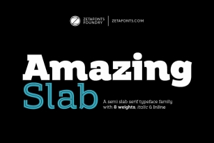 Amazing Slab Font Download