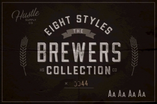 The Brewers Collection Font Download