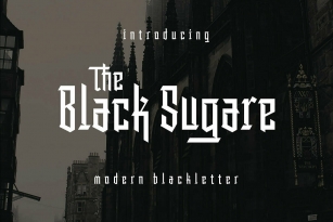 The Black Sugare Font Download
