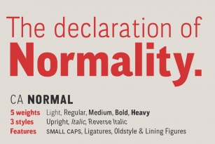 CA Normal Font Download