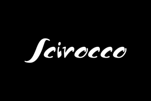 Scirocco Font Download