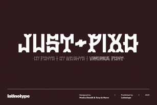 Just Pixo Font Download