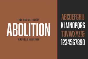 Abolition Font Download