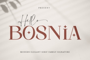 Hello Bosnia Font Download