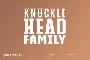 Knucklehead Font Download