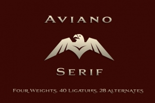 Aviano Serif Font Download
