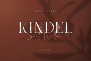 Kindel Serif Font Download