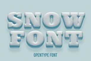 Snowball SVG Font Download