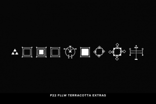 P22 FLLW Terracotta Extras Font Download
