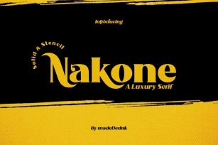 Nakone Font Download