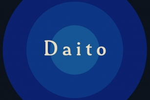 Daito Font Download