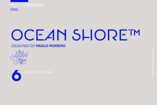 Ocean Shore Font Download