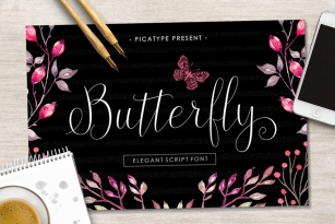 Butterfly Script Font Download