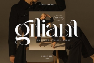 Giliant - Jewelry Elegant Typeface Font Download