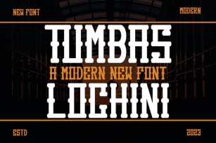 Tumbas Lochini - a Popular Font Font Download