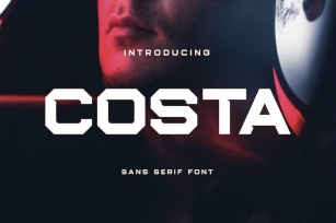 Costa - Sans Serif Font Font Download