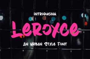 Leroyce Font Download