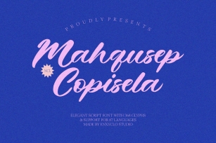 NCL Mahqusep Copisela - Pop Script Font Font Download