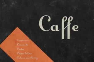 Caffe Font Download